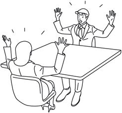 仕事探し・就業中の相談など、派遣会社のサポートを受けられる